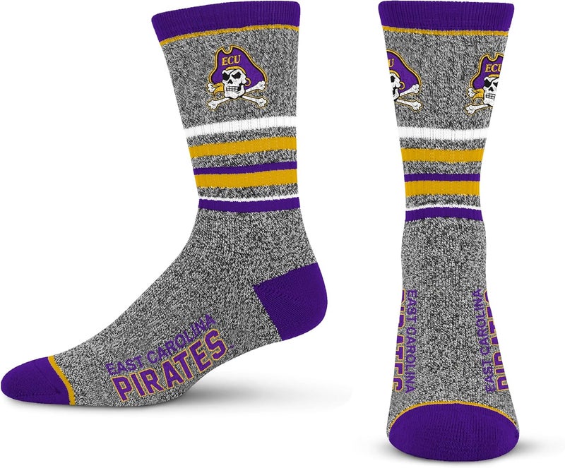 FBF Store For Bare Feet Men's NFL 5 Star Marbled Crew Sock, 1 Pair - Image 1